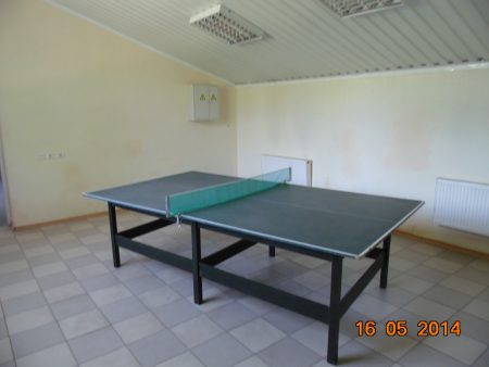 Table tennis hall