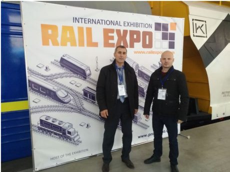 Представники кафедри відвідали виставку IV міжнародну виставку RAIL EXPO 2020