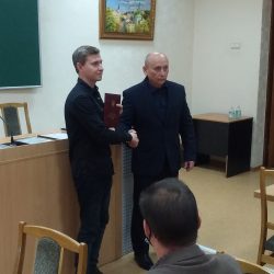 Диплом кандидата наук отримав ст. викладач Олександр ОБОЗНИЙ