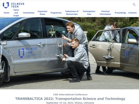 13th International Scientific Conference TRANSBALTICA 2022: Transportation Science and Technology