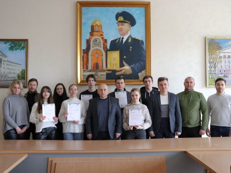 В Українському державному університеті залізничного транспорту відбулась урочиста церемонія нагородження студентів, які успішно пройшли навчання в проекті «Ukraine Digital» від Німецької служби академічних обмінів (DAAD)