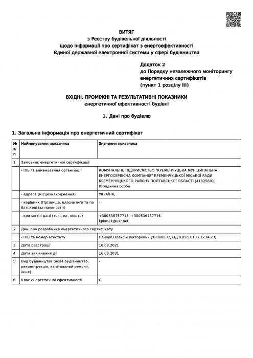 Кременчуцький заклад дошкільної освіти (ясла-садок) комбінованого типу № 80 Кременчуцької міської ради Кременчуцького району Полтавської області (ЗДО 80)