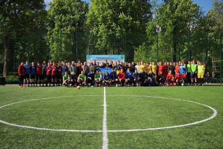 Змагання з міні футболу серед студентських команд міста Харкова.