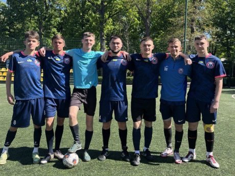 Змагання з міні футболу серед студентських команд міста Харкова.