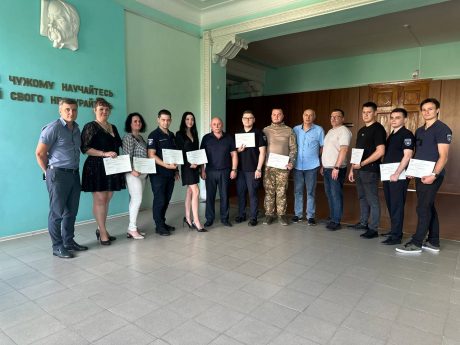 Урочисте вручення дипломів магістрам за програмою «Два дипломи» УкрДУЗТ – CNAM!