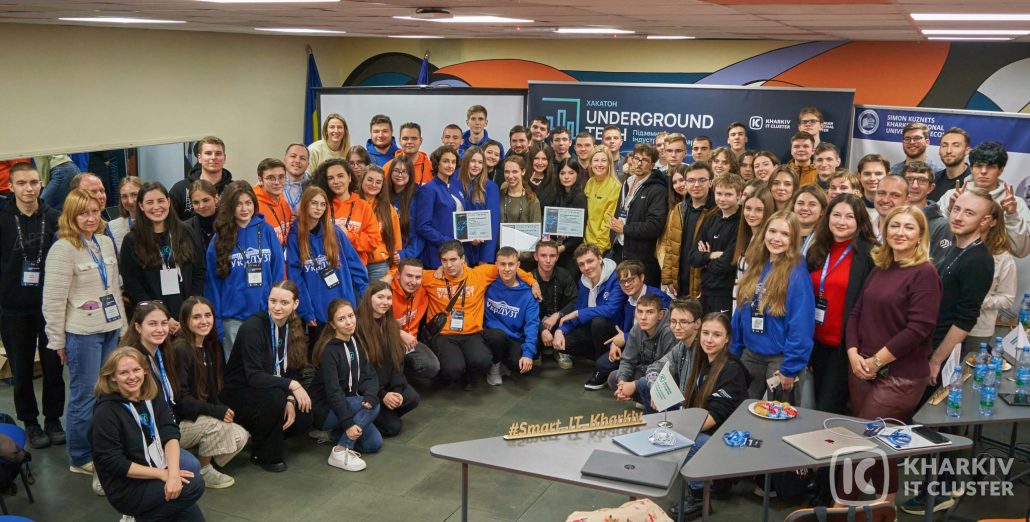 УкрДУЗТ представили свої ідеї на хакатоні Underground Tech у Харкові