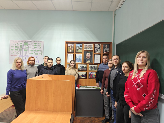 Вшанування пам’яті Героя Небесної Сотні Владислава Зубенка на факультеті управління процесами перевезень.