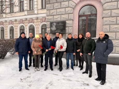 В Українському державному університеті залізничного транспорту відбулося вшанування пам’яті Георгій Миколайович Кірпа з нагоди річниці з дня його смерті.