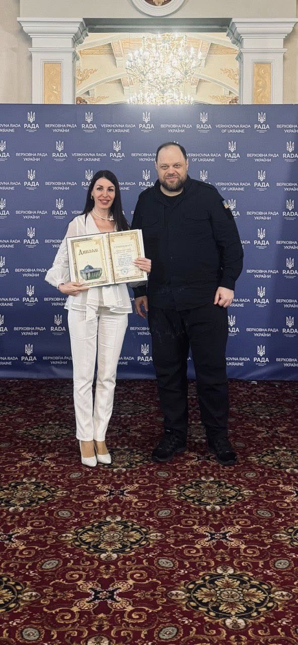 Вітаємо професора Ловську А.О. з отриманням стипендії Верховної Ради України!