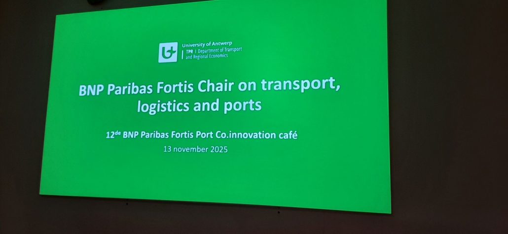 ДОКТОРАНТ КАФЕДРИ УЕР ВИСТУПИВ НА МІЖНАРОДНОМУ ЗАХОДІ PORT CO-INNOVATION CAFÉ В УНІВЕРСИТЕТІ АНТВЕРПЕНА