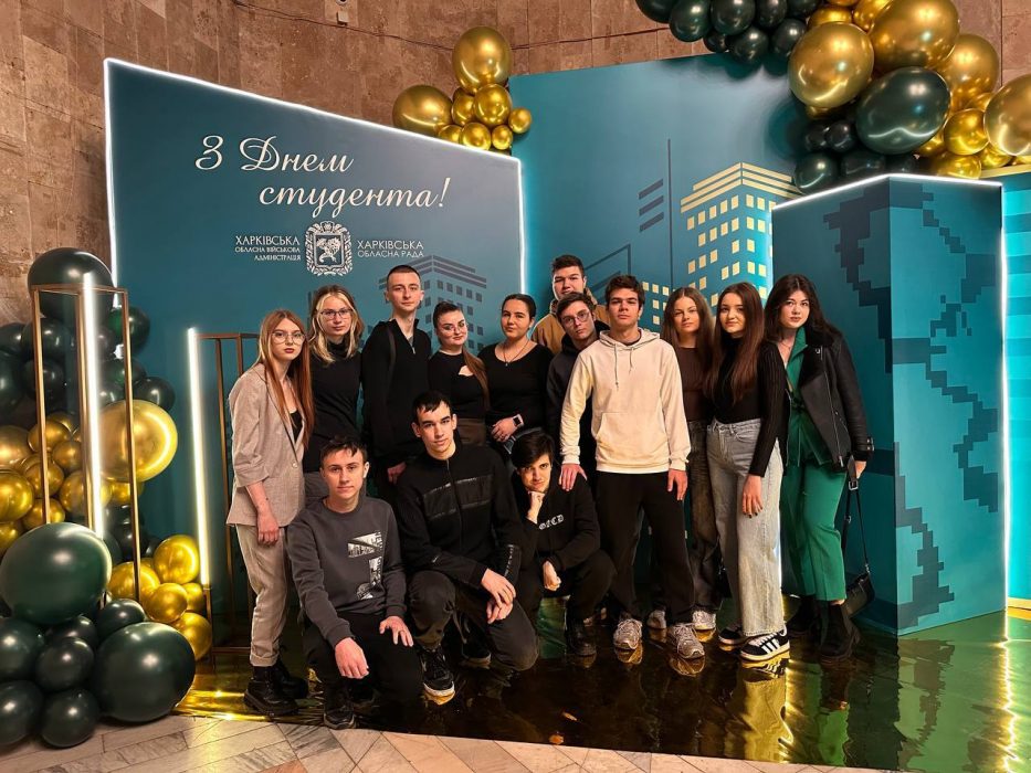 УкрДУЗТ долучився до обласного святкування Дня студента, на якому було відзначено представника університету!