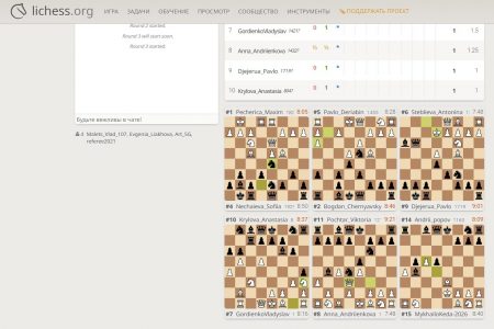 16.04.2026 РОКУ ВІДБУВСЯ ОНЛАЙН ТУРНІР З ШАХІВ СЕРЕД ЗДОБУВАЧІВ ВИЩОЇ ОСВІТИ ПЕРШОГО ТА ДРУГОГО РІВНІВ  І-V КУРСІВ УКРДУЗТ