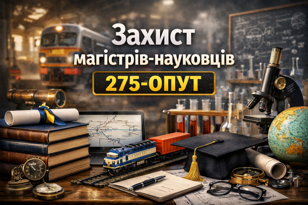 Захист магістерських робіт магістрантів освітньо‑наукової програми “Організація перевезень і управління на транспорті”