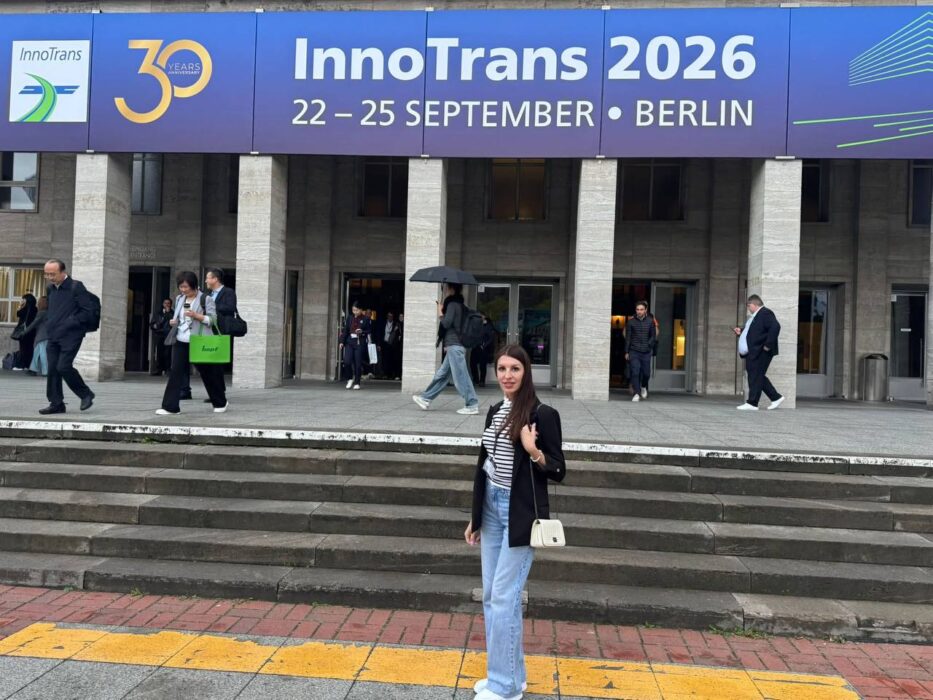 Представниця УкрДУЗТ відвідала міжнародну виставку InnoTrans 2026 у Берліні