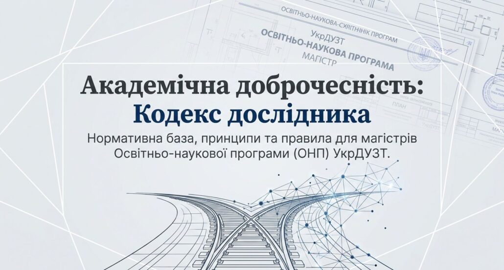 Відкрита Лекція д.т.н., проф. Ломотько Д.В.: Академічна доброчесність: кодекс дослідника 